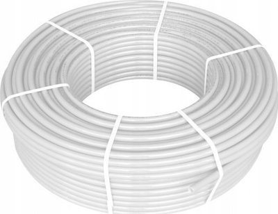 Tub PE RT AL PE RT Wavin Tigris, 25 x 2.5 mm, rul 50 m, i bardhë