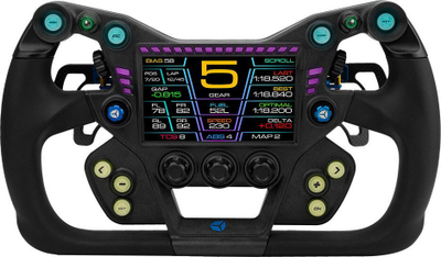 Timon sim racing Cube Controls GT-X2, ekran 5", diametër 300mm, i zi