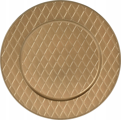 Nënpjatë dekorative Home Styling Collection, 33 cm, ari mat