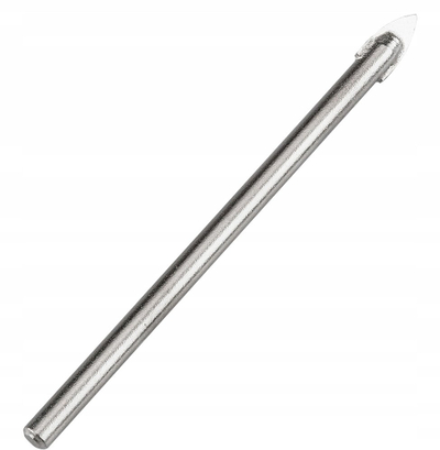 Wiertel per qelq Graphite 54T413, 5 mm, gjatesia 69 mm, mbajtese cilindrike 3.5 mm