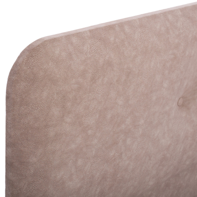 Shtrat Dolores HM648.22, 120x200 cm, material nubuck sintetik, bezhë