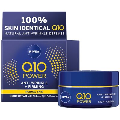 Krem nate Nivea Q10, Power Anti Wrinkle + Firming, 50 ml