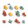 Set lodrash mini automjete Viking Toys MQ36, 7cm, shumëngjyrëshe