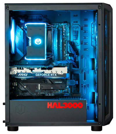 Kompjuter HAL3000 Alfa Gamer Ti Super, Ryzen 7 9700X, RTX 4070 Ti Super, 32GB RAM, 2TB SSD, i zi