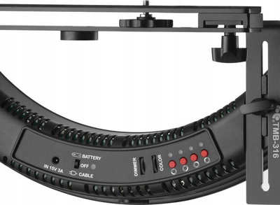 LED кружна светилка FalconEyes DVR-512TVC, 32W, 3000-5600K