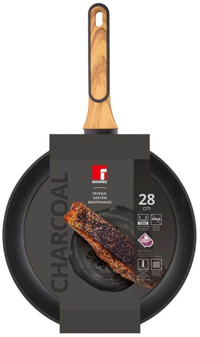 Тава BERGNER Multiclad BG-56032, 28cm, јаглен сива