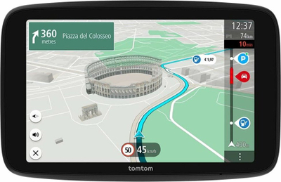GPS навигатор TomTom GO Superior 7\", екран 7\", Wi‑Fi, црн