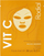 Maskë fytyre Rodial Vitamin C Cellulose Sheet Mask, vitaminë C, hidratim intensiv