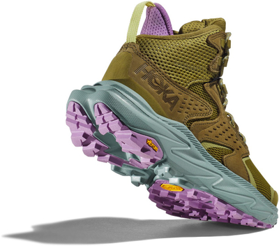 Планинарски обувки HOKA Anacapa 2 Mid GORE-TEX за жени, Vibram Megagrip, зелени