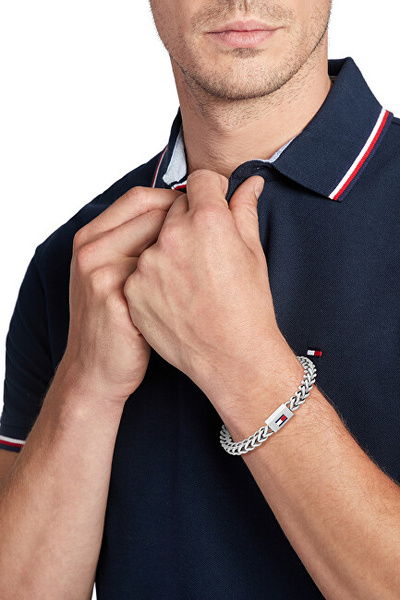 Byzylyk për meshkuj Tommy Hilfiger 2790647, i argjendtë