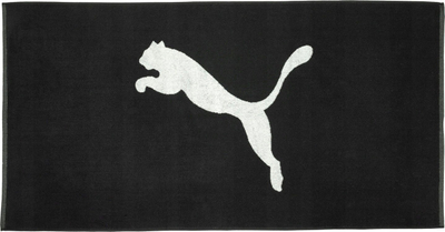 Peshqir sportiv Puma Team Towel Large, 70x140cm, pambuk poliester, i zi