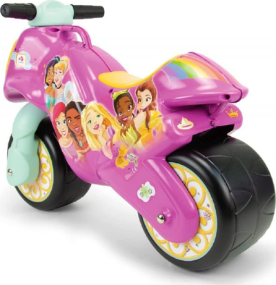 Motoçikletë ride on Injusa Disney Princess, plastike, për kalamaj 18m+, rozë