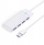 Hub USB Orico PAPW4A-U3, 4 porte USB-A 3.0, 1.8 m, i bardhë