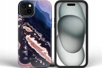 Mbulesë telefoni Forcell F-Protect Mirage, MagSafe, për iPhone 16 Pro Max, Gold Island