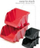 Kuti ruajtëse Prosperplast CUVETTE 16, 272 x 238 x 236 mm, 4 copë, të kuqe