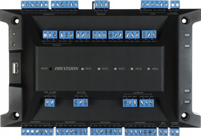 Kontroller aksesi Hikvision DS-K2702WX-E1 P, 2 dyer, mbështetje kartela dhe kode