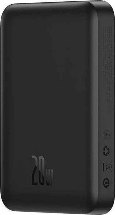 Powerbank Baseus Magnetic Mini, 10000mAh, 20W, i zi