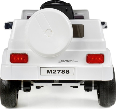 Makina elektrike për fëmijë Bambi Racer HL1058, me telekomandë, meloditë, e bardhë