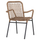 Kolltuk Spano prej alumini 55,5x58x81Hcm (HM6046), bezhë