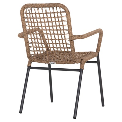 Kolltuk Spano prej alumini 55,5x58x81Hcm (HM6046), bezhë