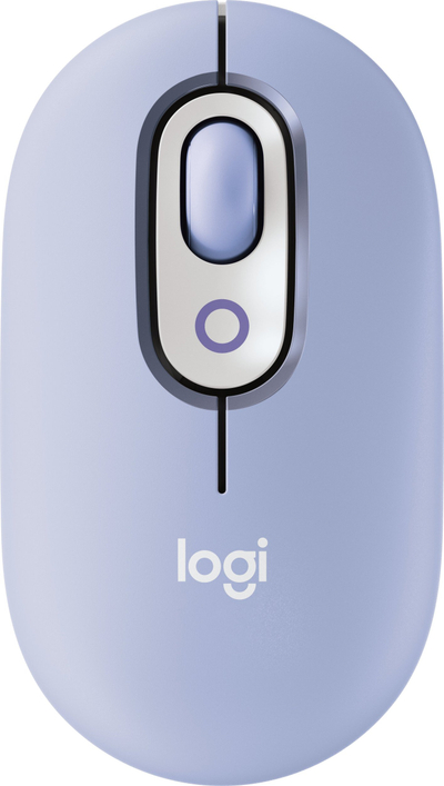 Maus pa kabllo Logitech POP, SilentTouch, buton emoji, lejla