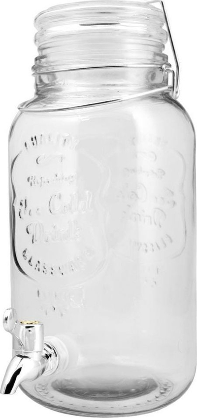 Shishe qelqi me rubinet Orion Szko Bottle, 3.5L, transparente
