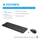 Set tastierë dhe maus HP 230 Wireless, 2.4GHz, i zi