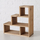 Raft lulesh Boltze Wooden Shelf, dru bredh kinez, 38x38x15 cm, ngjyrë natyrale