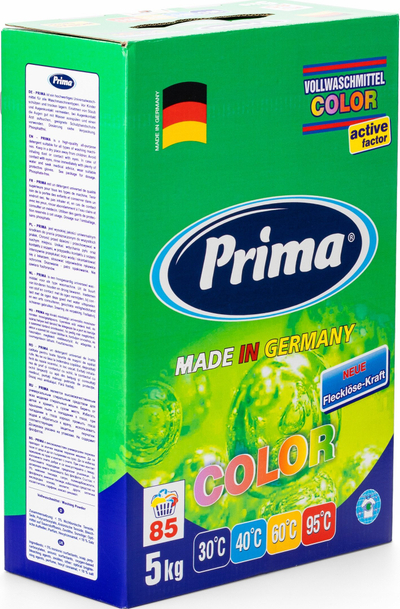 Pluhur larës PRIMA Color, 5 kg, për rroba me ngjyra