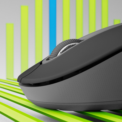 Maus Logitech Signature M650, wireless, 4000 DPI, i hirtë
