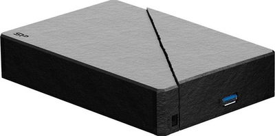 Hard disk i jashtëm për kompjuter Silicon Power Stream S07, 6TB, USB 3.1 Gen 1, i zi