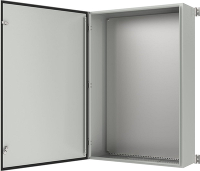 Kabinet rack Lanview RWM-IP658012030W, montim në mur, IP65, gri