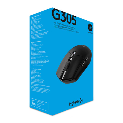 Глувче Logitech G305 LIGHTSPEED, Gaming, RF Wireless
