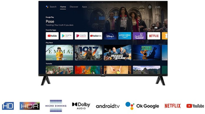 TV TCL 32S5400, 32" (80cm), HD, i zi