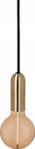 Llambadar varës LEDVANCE Vintage 1906 Pendulum Round, mbajtëse E27, stil industrial, bronz i artë