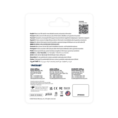 USB Patriot Flashdrive Tab T560, 128GB, Dual USB, argjendtë