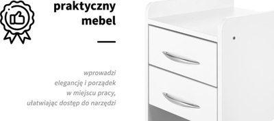 Set pedikyr profesional Promed 969 Cyclon, 100W, 4000-40000 rpm, i bardhë