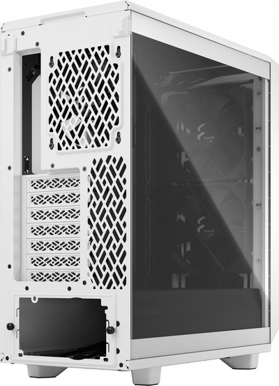 Kasë Fractal Design Meshify 2 Compact TG Clear Tint, e bardhë, Midi Tower