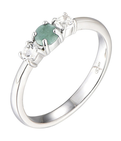 Прстен со скапоцени камења Brilio Silver SR09003D