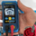 Multimetër dixhital Lange Łukaszuk CAT III, 300V, True RMS, blu