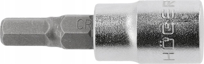 Dorezë çelësi Hogert Technik HT1S623, 1/4\", 3 mm, çelik krom vanadium