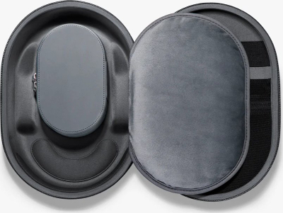 Çantë mbrojtëse Spigen Klasden Pouch për Apple Vision Pro, gri charcoal