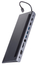 Qendër USB-C UNITEK D1022B, 4K@30Hz, 100W, e hirtë
