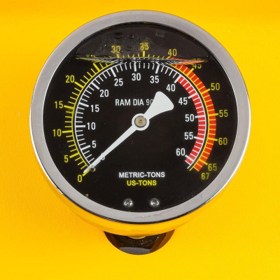 Presë hidraulike pneumatike JCB JCB-TY40001, 40 ton, për punishte, gri