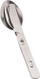Set takëmesh kampingu Easy Camp Travel Cutlery, çelik inox, i vogël në përmasa, ngjyrë argjendi