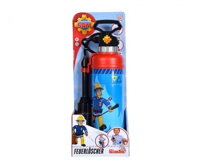 Lodër zjarrfikësi Simba Fireman Sam Fire Extinguisher Pro, me ujë, për kalamaj 3+, e kuqe
