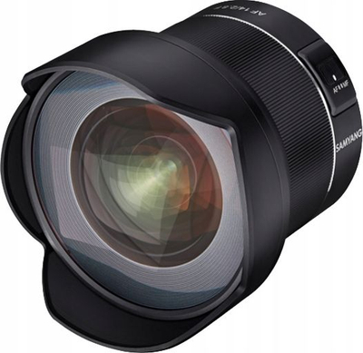 Objektiv Samyang AF 14mm F2.8, Nikon F Mount, autofokus, i zi
