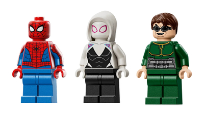 Set lodër LEGO Marvel 76338 Mech Battle Spider-Man vs Doc Ock, për fëmijë 6+