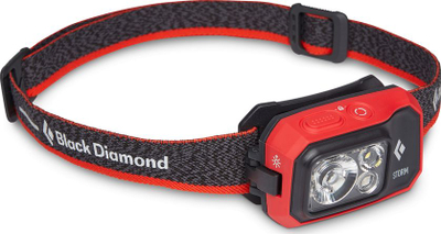 Dritë koke Black Diamond Storm 450, 450 lumens, IP67, gri e errët