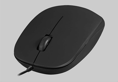Maus me kabllo Perixx Perimice 201, optik 1000 dpi, PS2, i zi